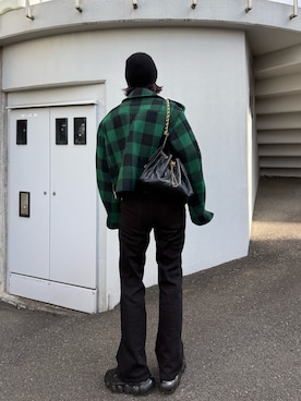 「grounds（グラウンズ）のアイテム」を使った、Ayaさん（レディース・165cm）の冬コーディネート