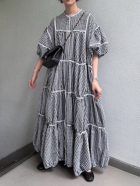 「アイテム（ワンピース/ドレス、その他）」を使った、Ayaさん（レディース・165cm）の夏コーディネート