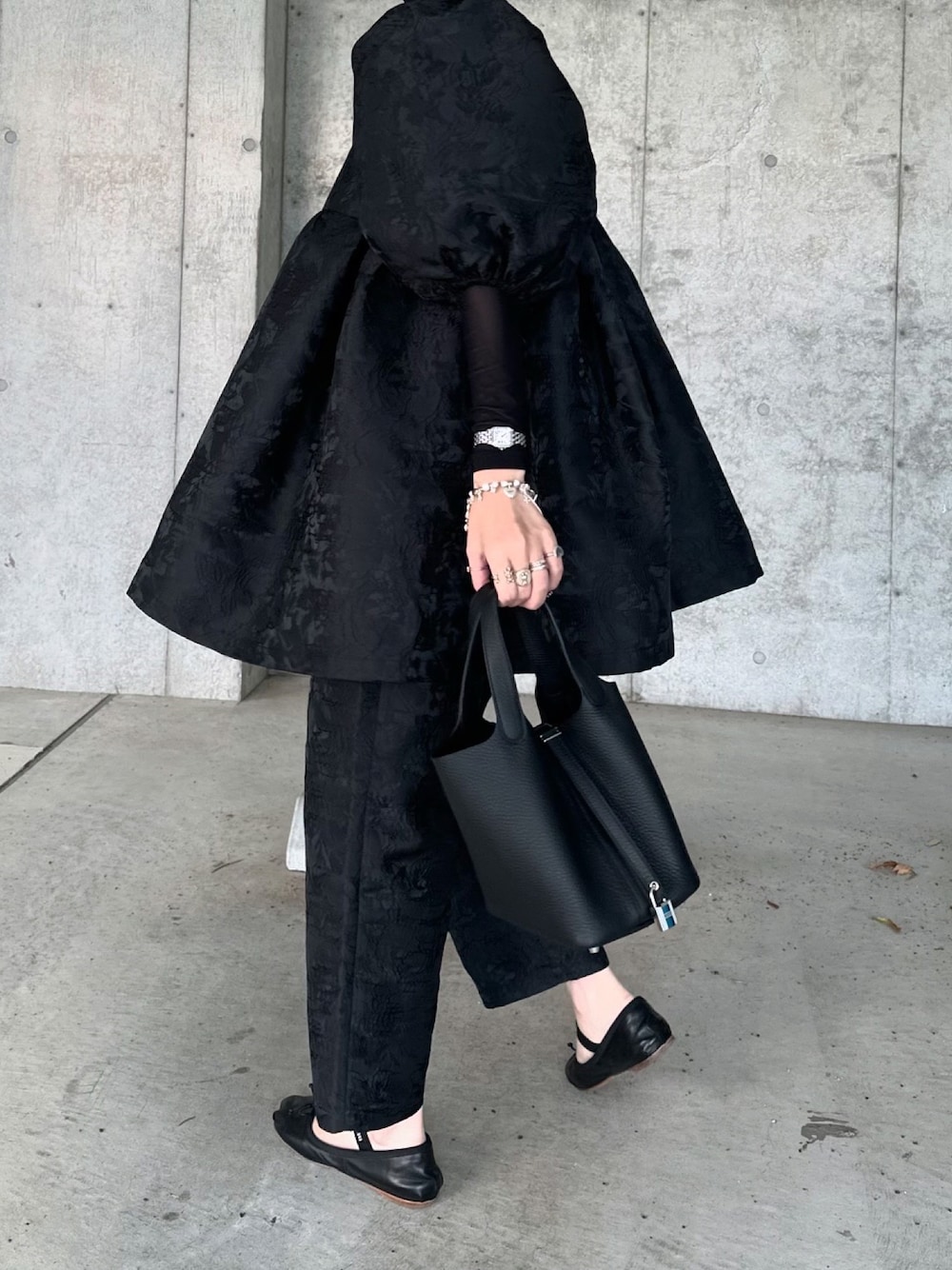 PERNA（ペルナ）の「ジャガードバルーンスリーブチュニック（その他