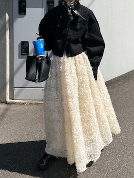 「PERNA（ペルナ）のアイテム」を使った、Ayaさん（レディース・165cm）の春コーディネート