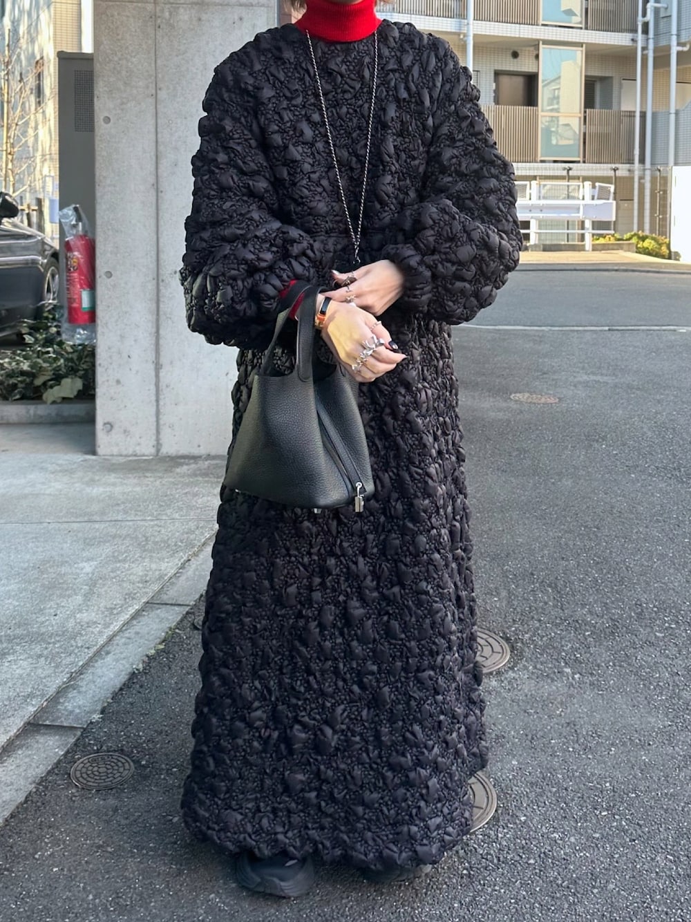 【お値下げ中】perna ペルナ ボリュームスリーブワンピース ボリュームスリーブワンピース（ワンピース）｜PERNA（ペルナ