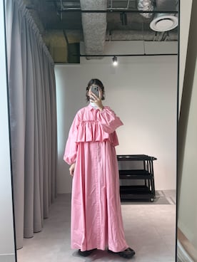 「PERNA（ペルナ）のアイテム」を使った、Ayaさん（レディース・165cm）の春コーディネート