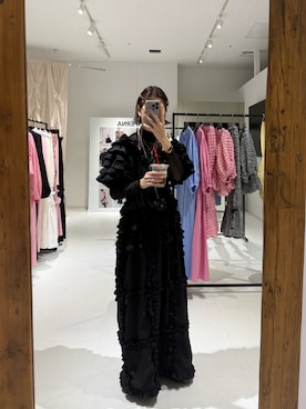 「PERNA（ペルナ）のアイテム」を使った、Ayaさん（レディース・165cm）の春コーディネート