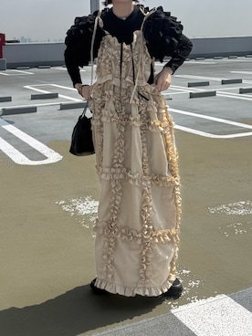 「PERNA（ペルナ）のアイテム」を使った、Ayaさん（レディース・165cm）の春コーディネート