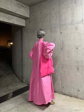 「アイテム（ワンピース/ドレス）」を使った、Ayaさん（レディース・165cm）の夏コーディネート