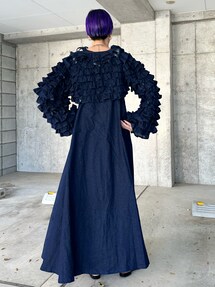 Aya × CAROLINA GLASER / フリルボレロ付き ワンピースを使った人気