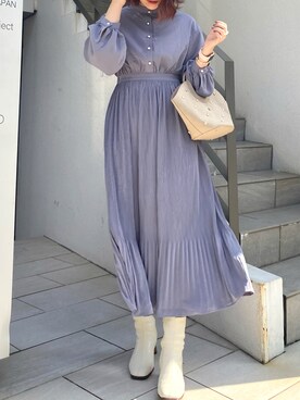 madomadoさん（レディース・161cm）の秋コーディネート