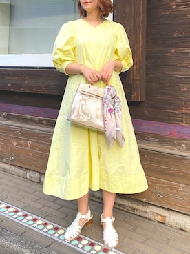 madomadoさん（レディース・161cm）の春コーディネート