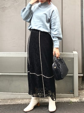 madomadoさん（レディース・161cm）の秋コーディネート