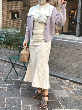 madomadoさん（レディース・161cm）の冬コーディネート