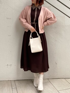 madomadoさん（レディース・161cm）の秋コーディネート