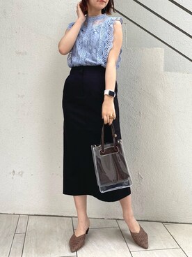 madomadoさん（レディース・161cm）の夏コーディネート