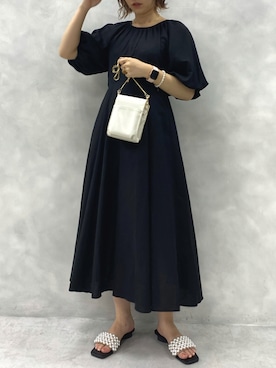 madomadoさん（レディース・161cm）の夏コーディネート