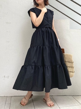 madomadoさん（レディース・161cm）の夏コーディネート