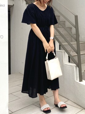 madomadoさん（レディース・161cm）の夏コーディネート