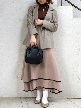 madomadoさん（レディース・161cm）の秋コーディネート