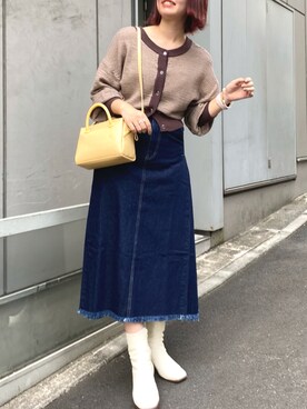 madomadoさん（レディース・161cm）の夏コーディネート