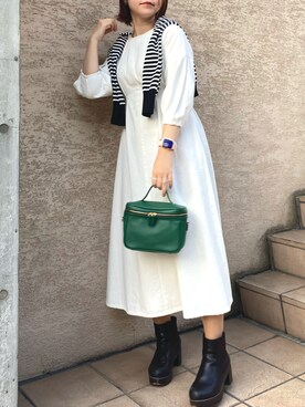 madomadoさん（レディース・161cm）の冬コーディネート