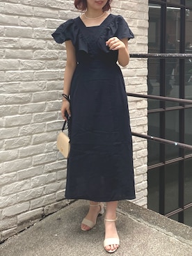 「ごきげんウィーク」｜「アイテム（その他シューズ）」を使った、madomadoさん（レディース・161cm）の春コーディネート