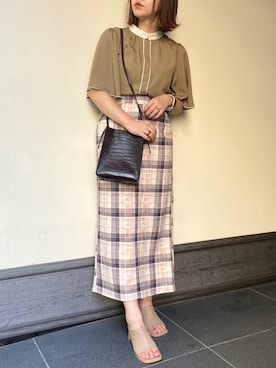 madomadoさん（レディース・161cm）の夏コーディネート