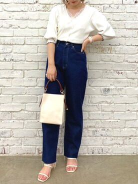 madomadoさん（レディース・161cm）の夏コーディネート