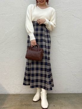 madomadoさん（レディース・161cm）の秋コーディネート