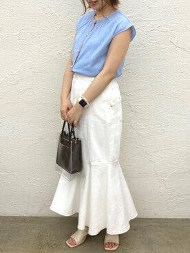 madomadoさん(レディース・161cm)の夏コーディネート