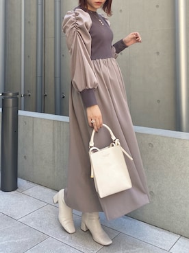 madomadoさん（レディース・161cm）の秋コーディネート