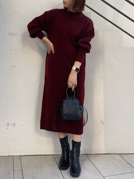 madomadoさん（レディース・161cm）の冬コーディネート