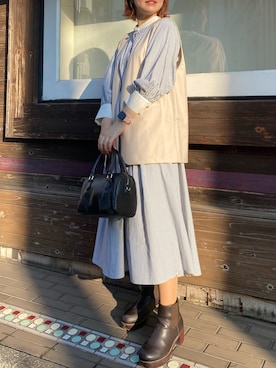 madomadoさん(レディース・161cm)の冬コーディネート