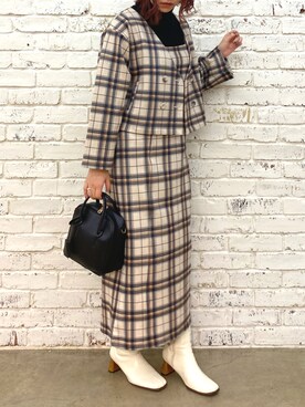 madomadoさん（レディース・161cm）の秋コーディネート