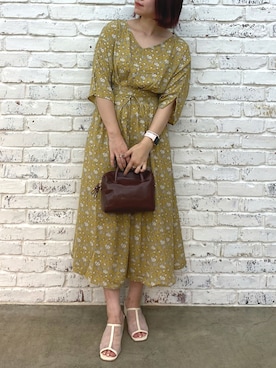 madomadoさん（レディース・161cm）の夏コーディネート