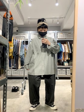 「halo commodity（ハロ　コモディティー）のアイテム」を使った、キキさん（レディース・153cm）の秋コーディネート