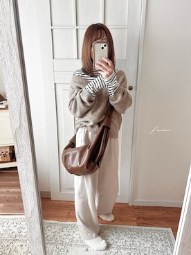 「アイテム（その他パンツ）」を使った、fuuさん（レディース・149cm・30代）の秋コーディネート