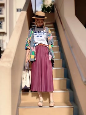 ピザ子@ゆるーく更新さんのコーディネート