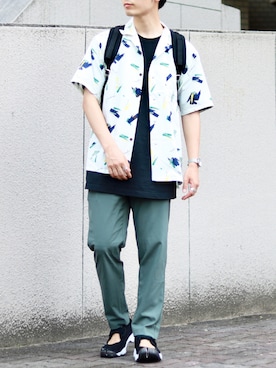 ひっちさん（メンズ・172cm）の夏コーディネート