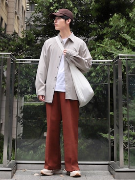 「アイテム（その他）」を使った、ひっちさん（メンズ・172cm）の春コーディネート