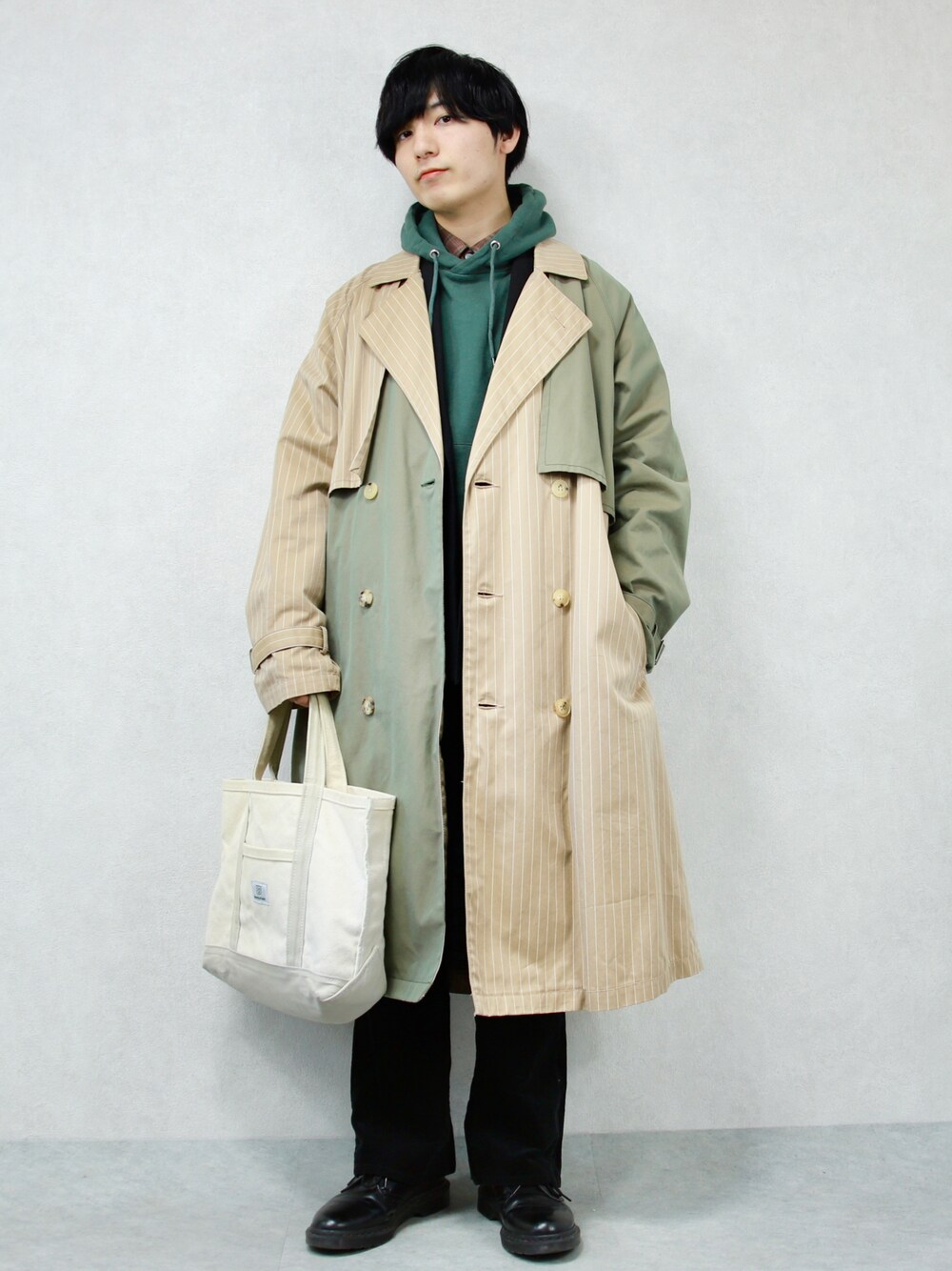 ひっち｜Jiedaのトレンチコートを使ったコーディネート - WEAR