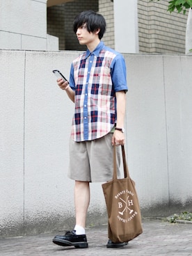 ひっちさん(メンズ・172cm)の夏コーディネート