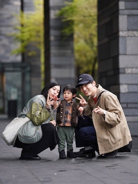 「Dr. Martens（ドクターマーチン）の【別注】 ＜Dr.Martens＞ ADRIAN/シューズ（ローファー）」を使った、HICCHIさん（メンズ・172cm）の春コーディネート