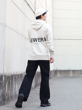 「アイテム（キャップ）」を使った、ひっちさん（メンズ・171cm）の秋コーディネート