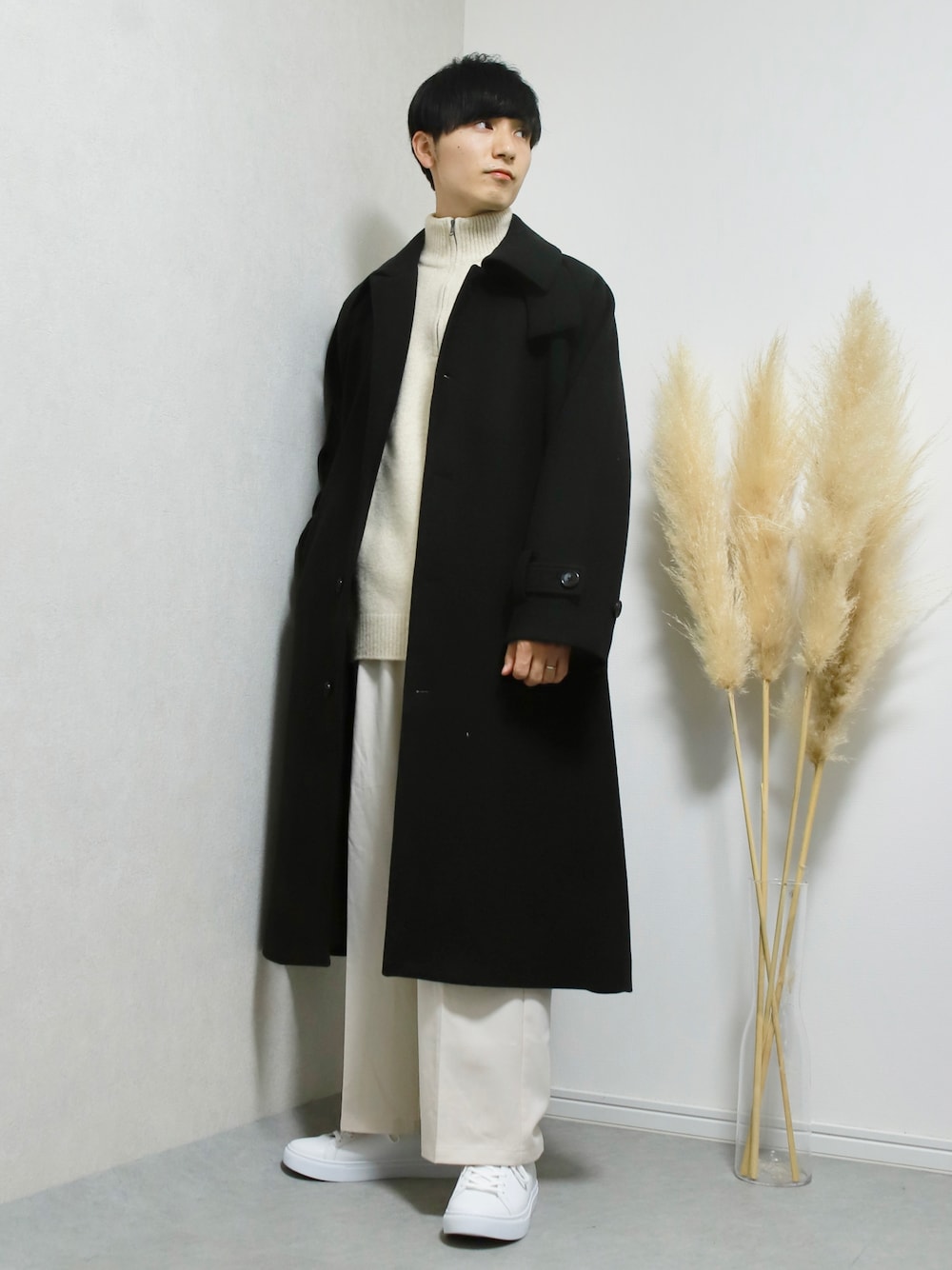 ひっち｜CLELのステンカラーコートを使ったコーディネート - WEAR