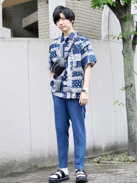 ひっちさん（メンズ・172cm）の夏コーディネート