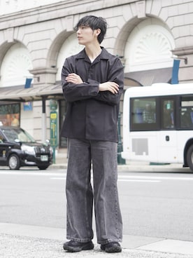 ひっちさん（メンズ・171cm）の春コーディネート