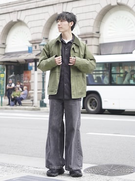 ひっちさん（メンズ・171cm）の春コーディネート