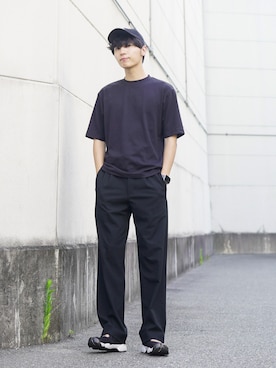 「black」｜「アイテム（腕時計）」を使った、ひっちさん（メンズ・171cm）の夏コーディネート