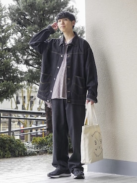 ひっちさん（メンズ・171cm）の春コーディネート