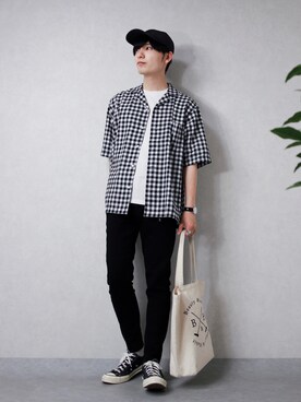 ひっちさん（メンズ・172cm）の夏コーディネート