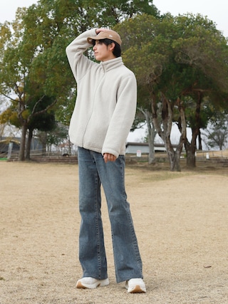 「PUMA（プーマ）のPUMA プーマ ユニセックス テバリス ニトロ アース（スニーカー）」を使った、ひっちさん（メンズ・171cm）の春コーディネート