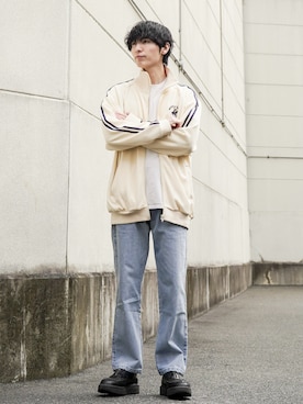 「BEVERLY HILLS POLO CLUB（ビバリーヒルズポロクラブ）のアイテム（ブルゾン）」を使った、ひっちさん（メンズ・171cm）の春コーディネート